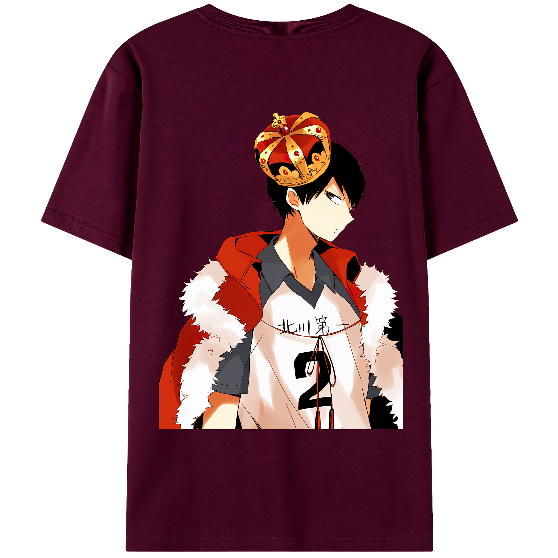 （画像用） ハイキュー!! Haikyu!! レディース半袖Tシャツ(バックプリント)